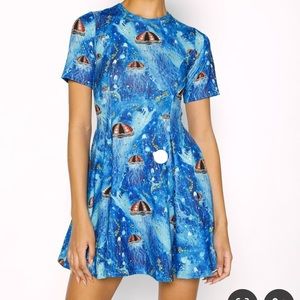 Blackmilk Melanie hava Jellyfish Season Evil Tee Dress